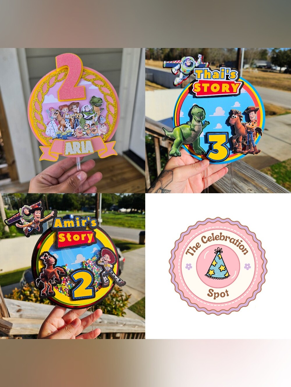 Toy Story Cake Topper